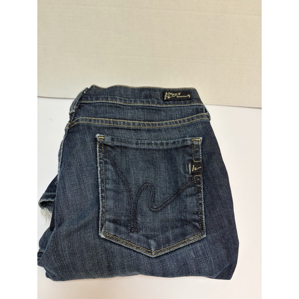 Citizens of Humanity High-Rise Bootcut Jeans Amber #263 stretch sz 30 Heel Drag